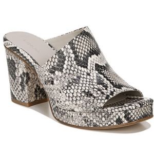 Vince Wyatt Snakeskin Platform Sz 8.5